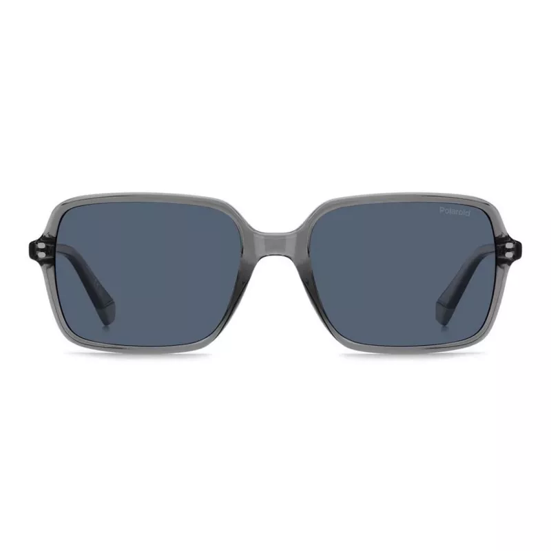 Polaroid PLD6247SKB7 Gafas de sol rectangulares polarizadas para hombre - Havana/Marrón
