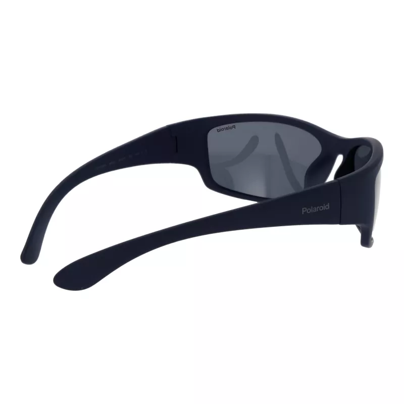 Polaroid PLD7005S63863 Gafas de sol rectangulares unisex - Negro/Gris - Polarizadas UV400