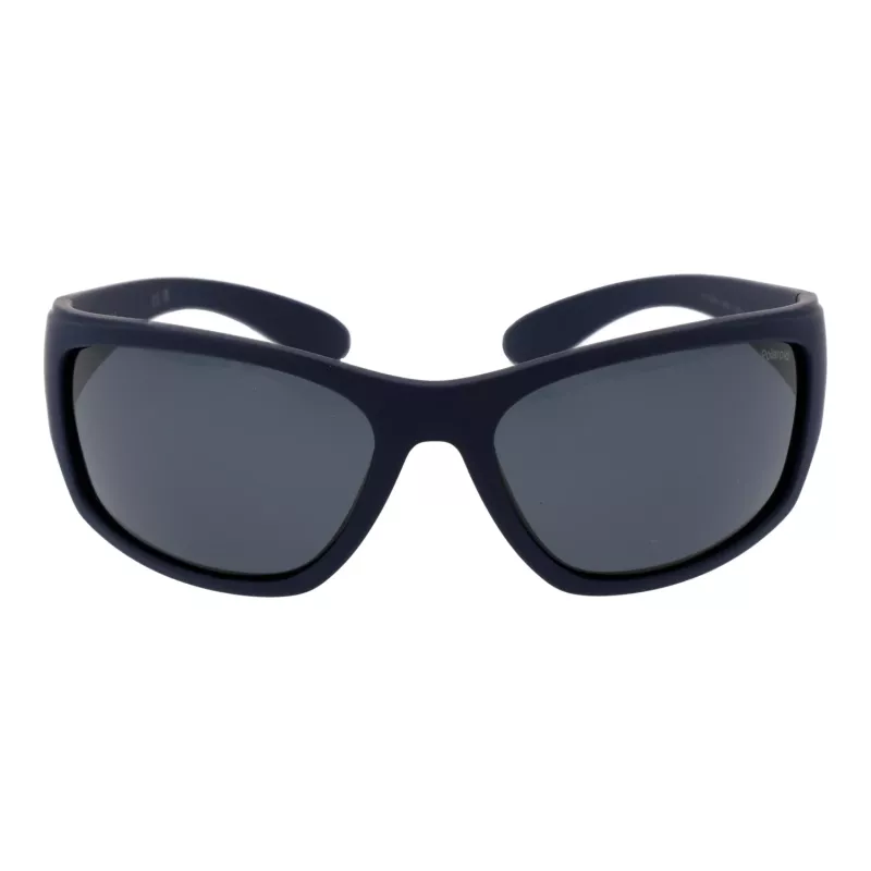 Polaroid PLD7005S63863 Gafas de sol rectangulares unisex - Negro/Gris - Polarizadas UV400