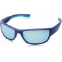 Gafas de sol unisex POLAROID PLD7028S-242 - lentes polarizadas grises - montura negra - 60/17/125 mm