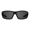 POLAROID PLD7029S807 Gafas de sol deportivas unisex - Lentes polarizadas grises - Montura negra