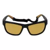 Polaroid PLD7031S59PGC Gafas de sol deportivas de hombre - Montura negra, lentes grises polarizadas, 59 mm