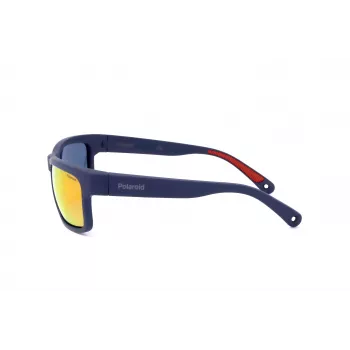 Polaroid PLD7031S8RU Gafas de sol polarizadas hombre - Montura negra Lentes grises 59mm