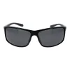 Polaroid PLD7036S63807 Gafas de sol rectangular unisex - Montura negra lentes grises