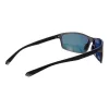 Gafas de sol Polaroid PLD7036S63KB7 unisex aviador - montura negra, lentes grises polarizadas, 63 mm