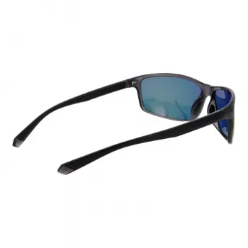 Gafas de sol Polaroid PLD7036S63KB7 unisex aviador - montura negra, lentes grises polarizadas, 63 mm
