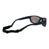 Polaroid PLD7037S60PJP Gafas de sol rectangulares unisex - Montura negra lentes grises 60mm