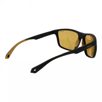 Polaroid PLD7040/S Gafas de sol para hombre - Montura havana, lentes polarizadas verdes - 59 mm