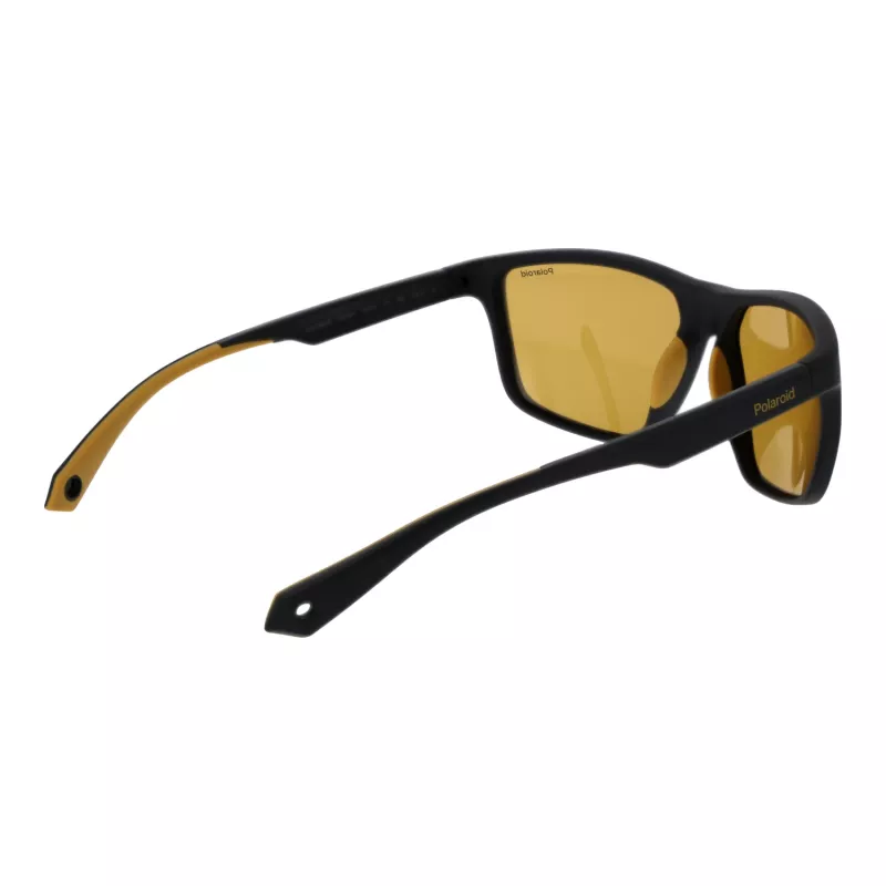 Polaroid PLD7040/S Gafas de sol para hombre - Montura havana, lentes polarizadas verdes - 59 mm