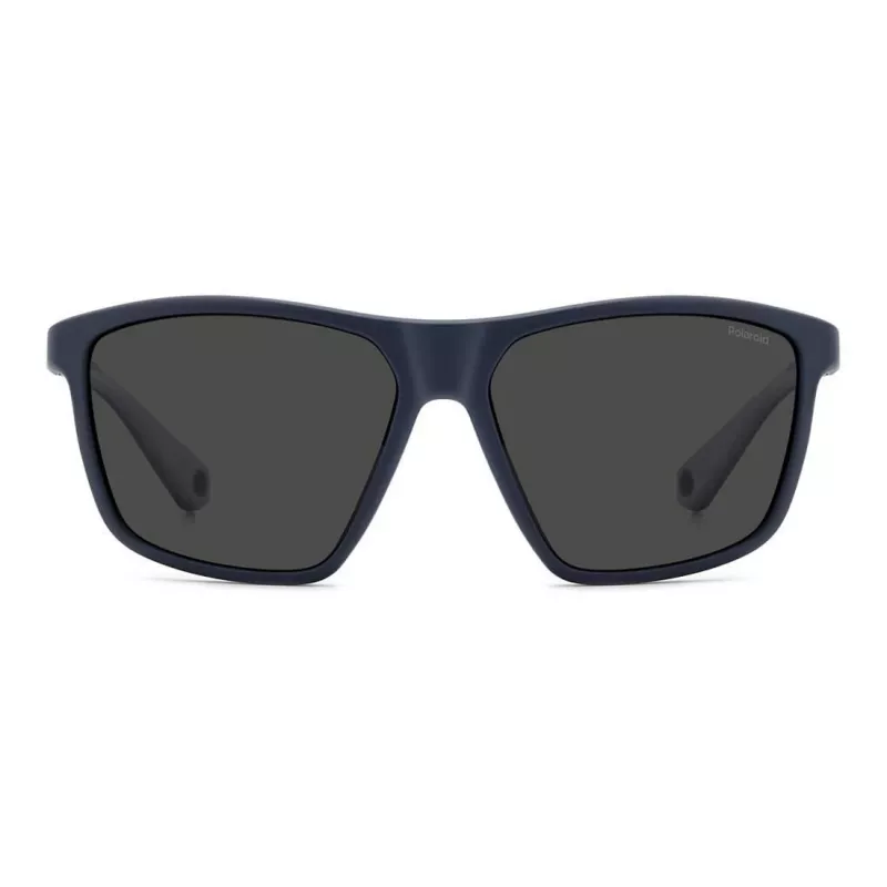Gafas de sol de hombre POLAROID PLD7040SFLL - montura negra, lentes grises polarizadas, 59 mm