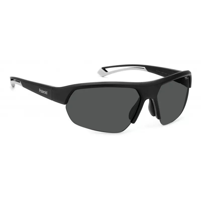 POLAROID PLD7048S003G6 Gafas de sol unisex estilo piloto negras gris polarizado