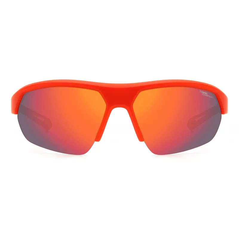 Gafas de sol unisex POLAROID PLD7048S0Z3G6 estilo aviador - Havana/verde, 65/17/130 mm