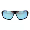 Gafas de sol Polaroid PLD7054S610VK hombre rectangulares polarizadas - montura negra, lentes grises 61 mm