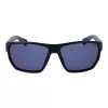 Polaroid PLD7057S60FLL Gafas de sol rectangulares polarizadas de hombre - Montura negra lentes grises