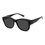 Polaroid PLD9019S08A Gafas de sol unisex - Montura negra, lentes grises polarizadas