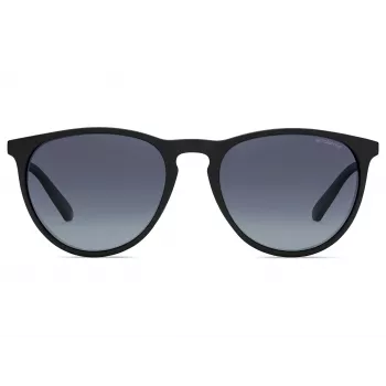 POLAROID Unisex PLD6003NSDL5W Gafas de sol - Lentes polarizadas grises - Montura negra - 54/19/140 mm