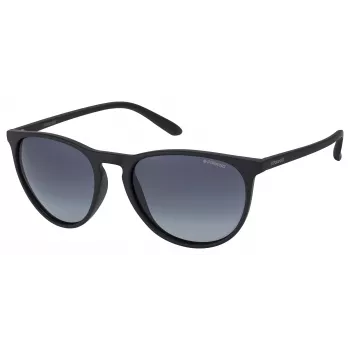 POLAROID Unisex PLD6003NSDL5W Gafas de sol - Lentes polarizadas grises - Montura negra - 54/19/140 mm