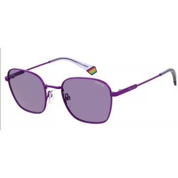 Gafas de sol Unisex POLAROID PLD6170SB3V - montura negro mate, lentes polarizadas grises, 53 mm