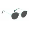 Gafas de sol unisex POLAROID PLD6171SMVUM9 - montura cuadrada Havana, lentes grises polarizadas 51/20/140 mm