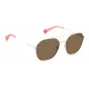 POLAROID Unisex PLD6172S10ASP Gafas de sol - Montura negra, lentes grises, 57 mm