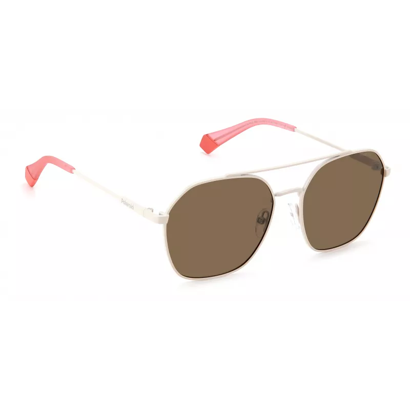 POLAROID Unisex PLD6172S10ASP Gafas de sol - Montura negra, lentes grises, 57 mm