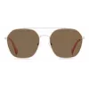 POLAROID Unisex PLD6172S10ASP Gafas de sol - Montura negra, lentes grises, 57 mm