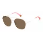 POLAROID Unisex PLD6172S10ASP Gafas de sol - Montura negra, lentes grises, 57 mm