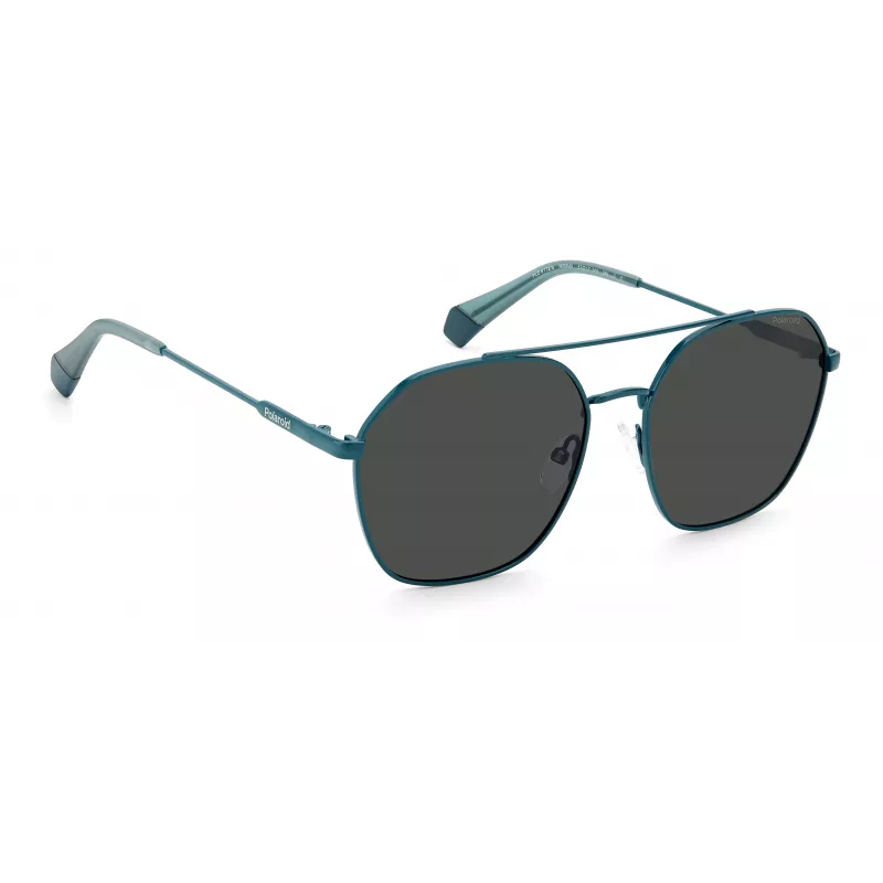 POLAROID Unisex PLD6172SMR8M9 Gafas de sol cuadradas Havana Green Polarized UV400