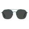 POLAROID Unisex PLD6172SMR8M9 Gafas de sol cuadradas Havana Green Polarized UV400
