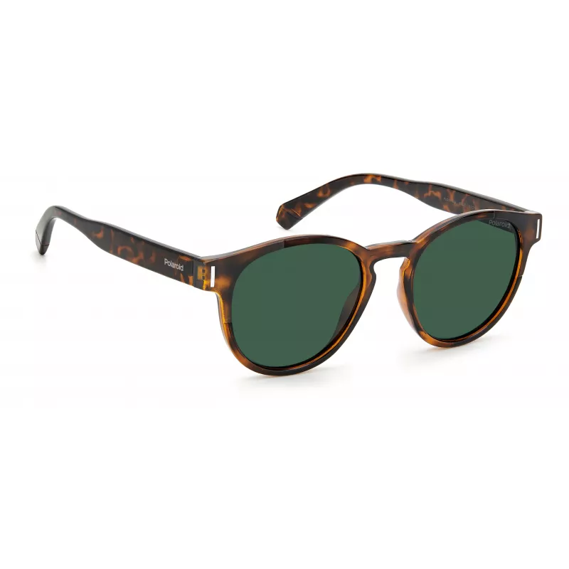 POLAROID Unisex PLD6175S086UC Gafas de sol Havana Marrón Polarizadas 51mm