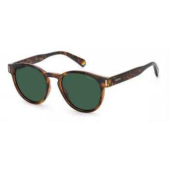 POLAROID Unisex PLD6175S086UC Gafas de sol Havana Marrón Polarizadas 51mm