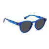 POLAROID Gafas de sol unisex PLD6175SPJPC3 rectangulares - montura negra, lentes grises polarizadas, 51 mm