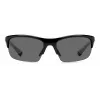 POLAROID Unisex PLD7042S08AM9 Gafas de sol - Montura negra mate, lentes grises polarizadas, 64 mm