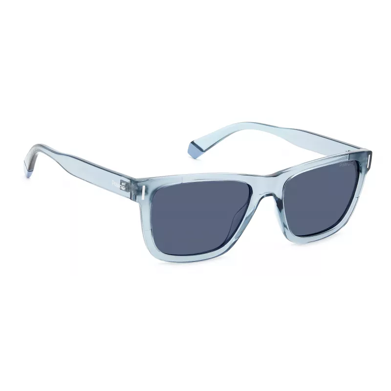 Gafas de sol unisex POLAROID PLD6186SMVUF4 - Montura havana, lentes verdes polarizadas, 54/17/145 mm