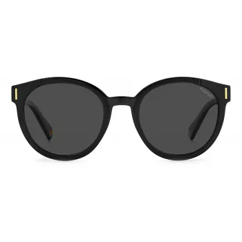 Polaroid Gafas de sol mujer Cat-Eye PLD6185S807F2 - Montura havana, lentes polarizadas degradadas marrones