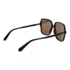 POLAROID Gafas de sol de mujer PLD6219S56086 - Montura negra, lentes polarizadas grises, 56 mm
