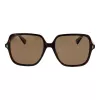 POLAROID Gafas de sol de mujer PLD6219S56086 - Montura negra, lentes polarizadas grises, 56 mm