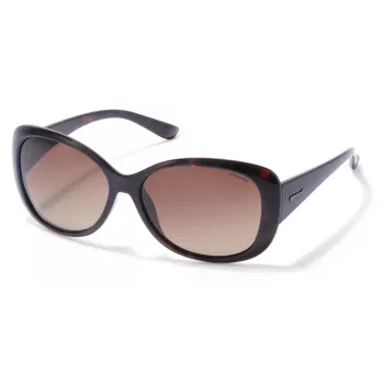 POLAROID Gafas de sol mujer P8317-0BM-LA Havana marrón rectangulares polarizadas