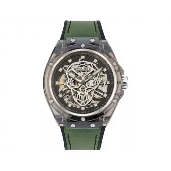 POLICE Reloj analógico de cuarzo hombre PEWGR1592404 44mm piel negra