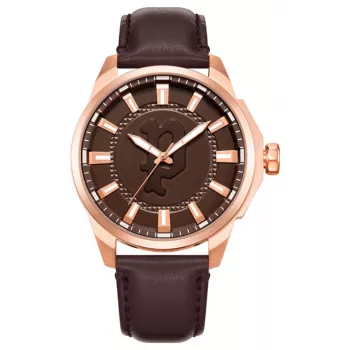 Reloj de cuarzo analógico de hombre POLICE PEWJA2204307 46 mm acero inoxidable gris