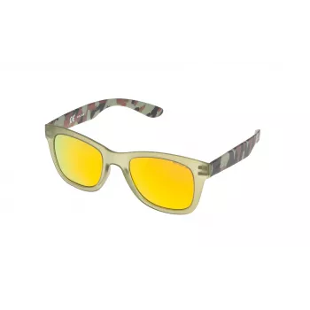 Gafas de sol rectangulares de hombre POLICE S194450NVNG - montura de acetato Havana con lentes marrones degradadas - protección UV400 - 50/22/140 mm