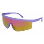 Police Gafas de sol de hombre rectangulares SPLA28999UGX - montura negra, lentes grises