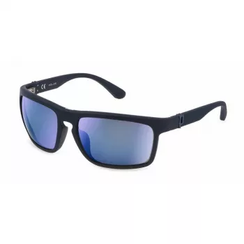 POLICE hombre gafas de sol SPLF63M6306QS Havana marrón 63mm