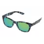 POLICE Gafas de sol de hombre S194450GE1V Montura metálica rectangular, lentes gris gunmetal, 50/22/140 mm, UV400