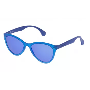 Police Gafas de sol de hombre SPL08654U43B - Montura rectangular de propionato, protección UV400