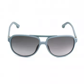 POLICE Gafas de sol para hombre SPL962607H1X montura havana lentes verdes 60 mm