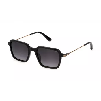 POLICE Gafas de sol hombre SPLL10M520700 - montura negra, cristales grises 52/20/145 mm