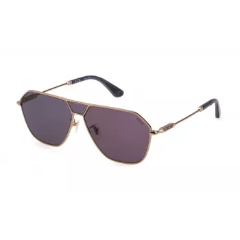 Police Gafas de sol de hombre SPLL89-628FFY - Montura negro brillante, lentes gris humo, 62 mm