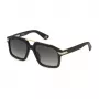 Police Gafas de sol de hombre SPLP28M560703 - Montura de acetato negra, lentes de policarbonato grises, protección UV400, 56 mm de ancho de lente