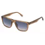 POLICE Gafas de sol de hombre SPLQ83-540805 Montura negra lentes grises 54mm